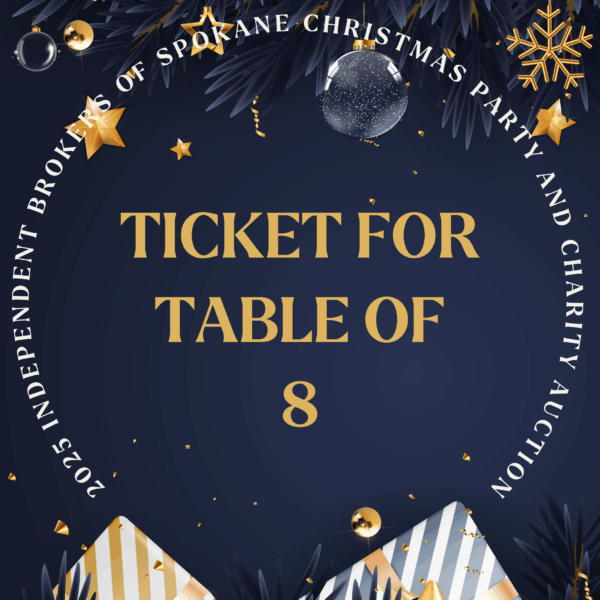 2025 CHRISTMAS PARTY | TABLE OF 8