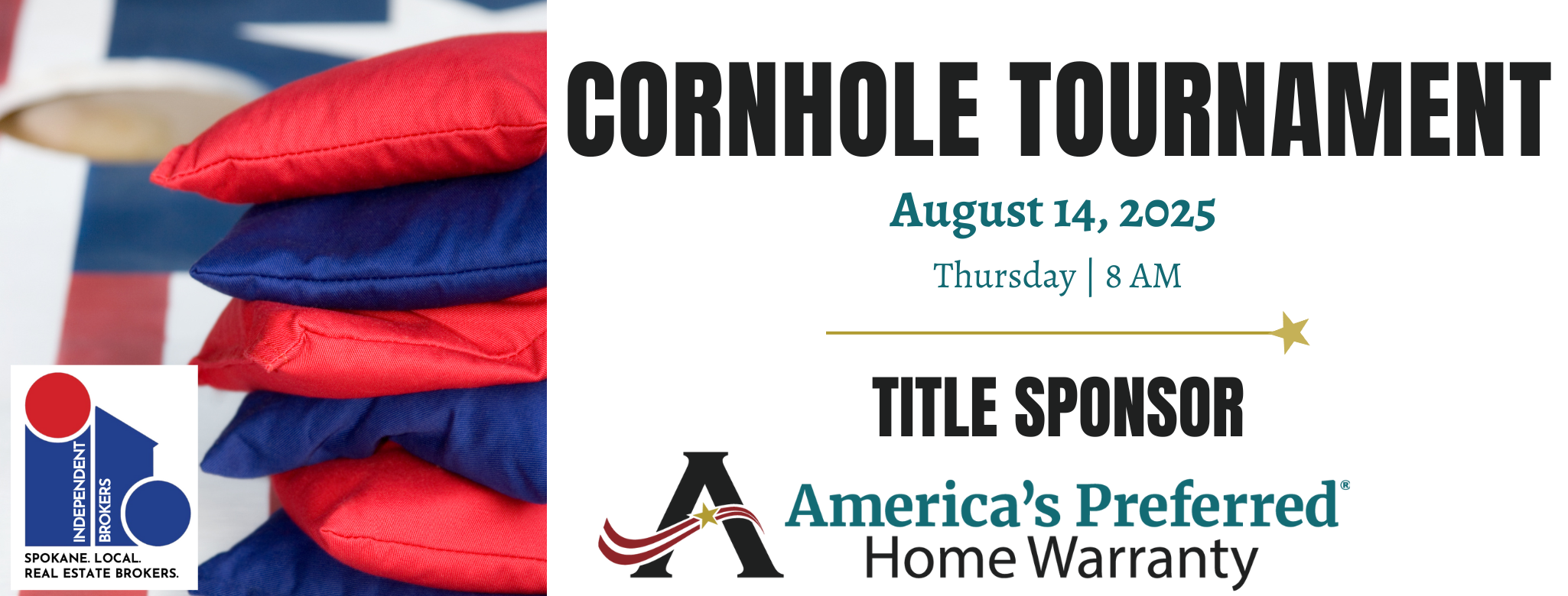 AUGUST 14TH | CORNHOLE TOURNAMENT