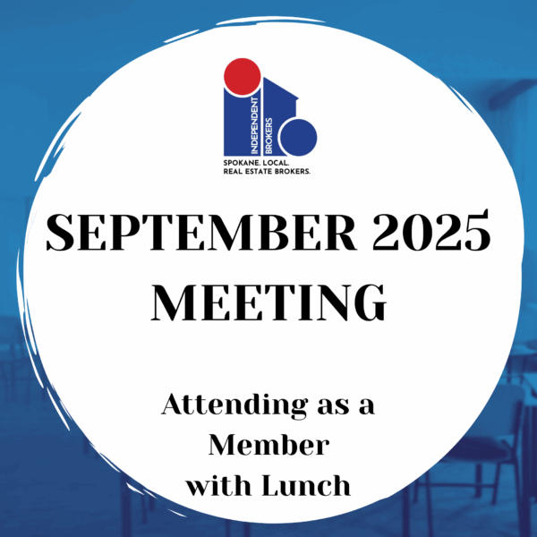 SEPTEMBER MEETING + MEMBER + LUNCH